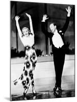 Shall We Dance, Ginger Rogers, Fred Astaire, 1937-null-Mounted Photo