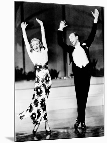 Shall We Dance, Ginger Rogers, Fred Astaire, 1937-null-Mounted Photo