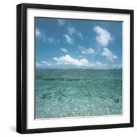 Shallow Area of the Ocean-null-Framed Photographic Print