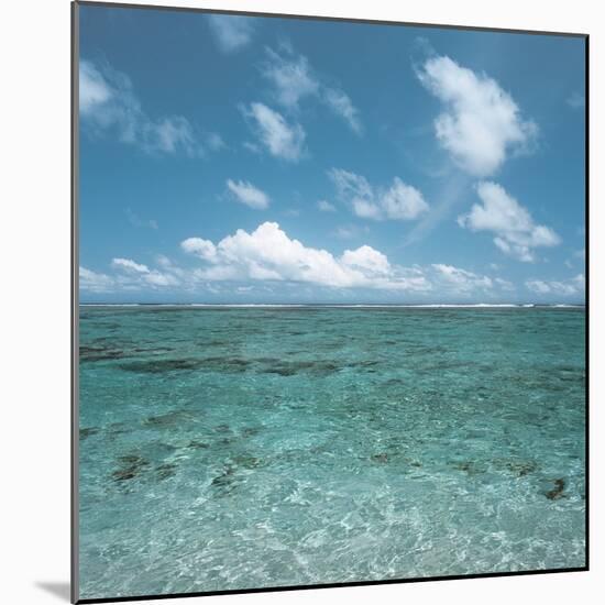 Shallow Area of the Ocean-null-Mounted Photographic Print