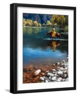 Shallow Crossing-Jack Sorenson-Framed Art Print