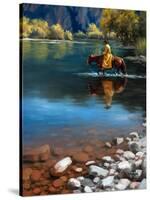Shallow Crossing-Jack Sorenson-Stretched Canvas