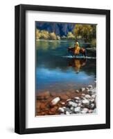 Shallow Crossing-Jack Sorenson-Framed Art Print