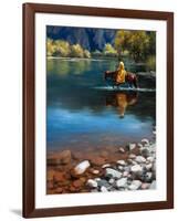 Shallow Crossing-Jack Sorenson-Framed Art Print