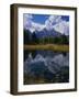 Shallow Pond Near Teton Range-James Randklev-Framed Photographic Print