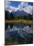 Shallow Pond Near Teton Range-James Randklev-Mounted Photographic Print