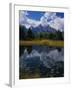 Shallow Pond Near Teton Range-James Randklev-Framed Photographic Print