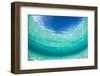 Shallow, turquiose water, West Papua, Indonesia-Alex Mustard-Framed Photographic Print