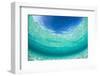 Shallow, turquiose water, West Papua, Indonesia-Alex Mustard-Framed Photographic Print