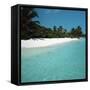 Shallow Water Near a Tropical Beach-null-Framed Stretched Canvas