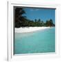 Shallow Water Near a Tropical Beach-null-Framed Photographic Print