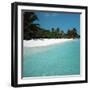 Shallow Water Near a Tropical Beach-null-Framed Photographic Print