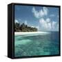 Shallow Water Near Beach-null-Framed Stretched Canvas