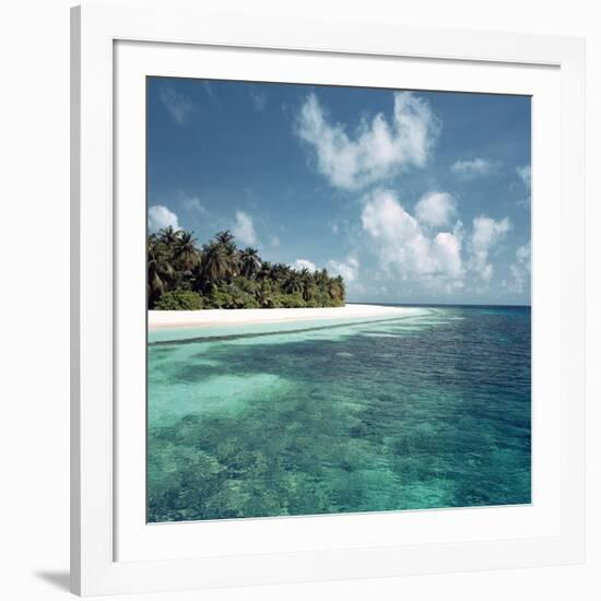 Shallow Water Near Beach-null-Framed Photographic Print