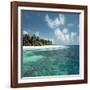 Shallow Water Near Beach-null-Framed Photographic Print