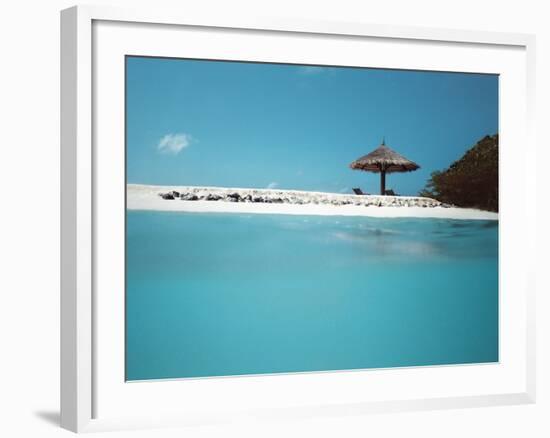 Shallow Water Near Beach-null-Framed Photographic Print