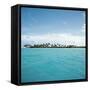 Shallow Water Near Tropical Island-null-Framed Stretched Canvas