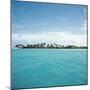 Shallow Water Near Tropical Island-null-Mounted Photographic Print