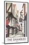 Shambles - Dave Thompson Contemporary Travel Print-Dave Thompson-Mounted Giclee Print