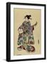 Shamisen-Utagawa Toyokuni-Framed Giclee Print