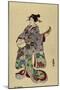 Shamisen-Utagawa Toyokuni-Mounted Giclee Print