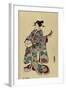 Shamisen-Utagawa Toyokuni-Framed Giclee Print