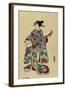 Shamisen-Utagawa Toyokuni-Framed Giclee Print