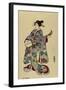 Shamisen-Utagawa Toyokuni-Framed Giclee Print