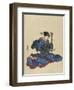 Shamisen-Toyokuni-Framed Giclee Print