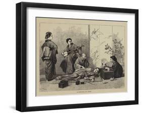 Shampooing in Japan-Godefroy Durand-Framed Giclee Print