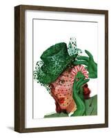 "Shamrock Chapeau," March 20, 1943-Charles Kaiser-Framed Giclee Print