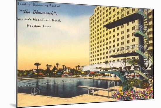 Shamrock Hotel, Houston, Texas-null-Mounted Premium Giclee Print