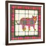 Shamrock Plaid Pattern-David Sheskin-Framed Giclee Print