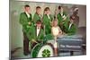 Shamrock, Sixties High School Rock Band-null-Mounted Art Print