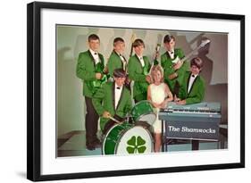 Shamrock, Sixties High School Rock Band-null-Framed Art Print