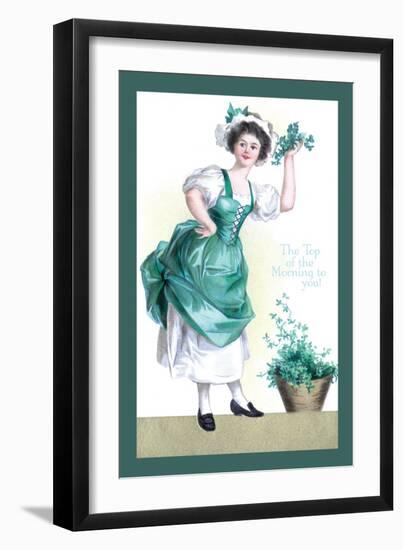 Shamrocks For You-null-Framed Art Print