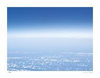 Passing Jet at 37000 Feet-Shams Rasheed-Giclee Print