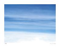 Passing Jet at 37000 Feet-Shams Rasheed-Giclee Print