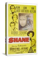 Shane, 1953, Directed by George Stevens-null-Stretched Canvas