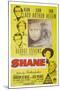 Shane, 1953, Directed by George Stevens-null-Mounted Giclee Print
