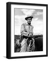 Shane, Alan Ladd, 1953-null-Framed Photo