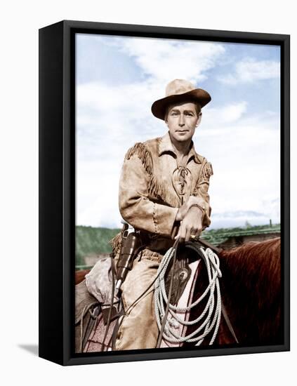 Shane, Alan Ladd, 1953-null-Framed Stretched Canvas