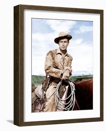 Shane, Alan Ladd, 1953-null-Framed Photo