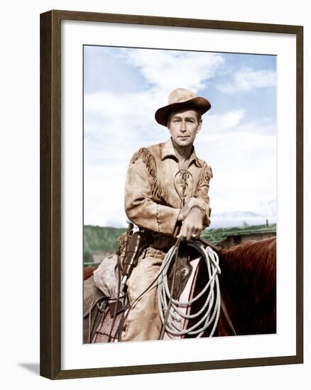 Shane, Alan Ladd, 1953-null-Framed Photo