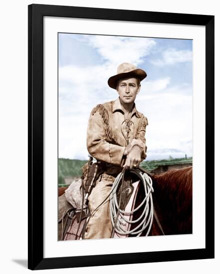 Shane, Alan Ladd, 1953-null-Framed Photo