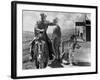 Shane, Alan Ladd, Brandon De Wilde, 1953-null-Framed Photo