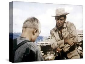 Shane, Brandon De Wilde, Alan Ladd, 1953-null-Stretched Canvas