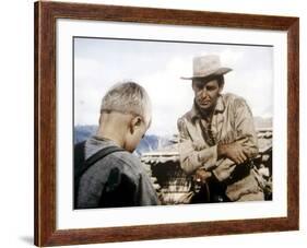 Shane, Brandon De Wilde, Alan Ladd, 1953-null-Framed Photo