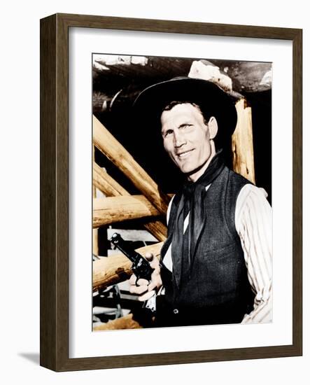 Shane, Jack Palance, 1953-null-Framed Photo