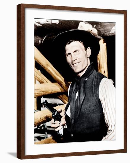 Shane, Jack Palance, 1953-null-Framed Photo